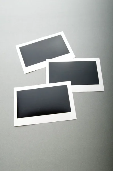 Concepto de diseñador - marcos de fotos en blanco para sus fotos —  Fotos de Stock