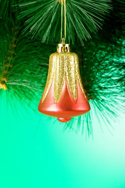 Christmas Decoration Colorful Gradient Background — Stock Photo, Image