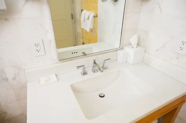 Innenraum Waschbecken Badezimmer — Stockfoto