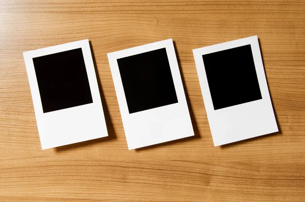 Designer concept - blank photo frames for your photos — Stock Photo, Image