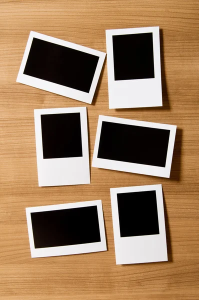 Designer Concept Blank Photo Frames Your Photos — Stock Photo, Image