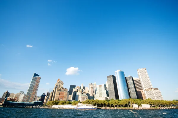 New York City Panorama Tall Skyscrapers — Stock Photo, Image