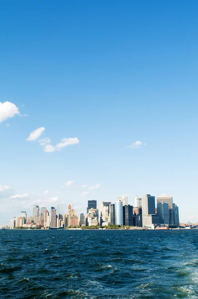 Panorama Nueva York Con Rascacielos Altos — Foto de Stock