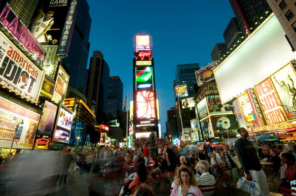 New York City Září 2010 Times Square — Stock fotografie