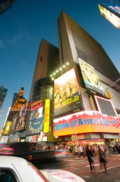 Nova Iorque Setembro 2010 Times Square — Fotografia de Stock