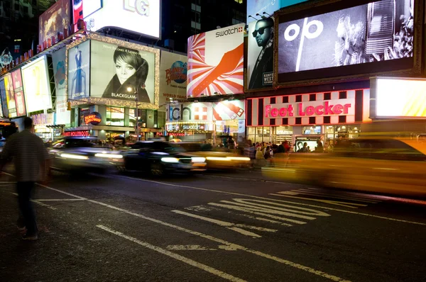 Nova Iorque Setembro 2010 Times Square — Fotografia de Stock