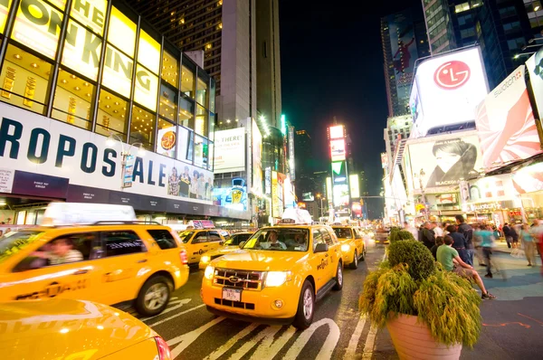 Nueva York Septiembre 2010 Times Square — Foto de Stock
