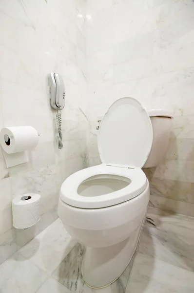 Innenraum Toilette Badezimmer — Stockfoto