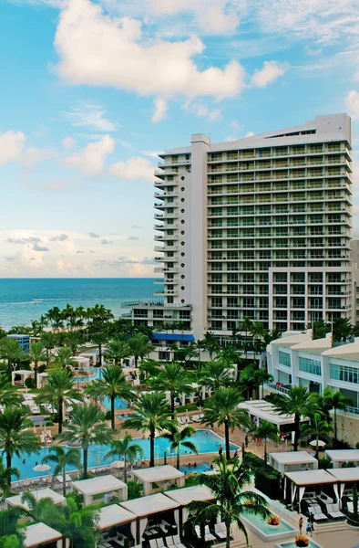 Panorama Hotel Pobliżu Morza — Zdjęcie stockowe