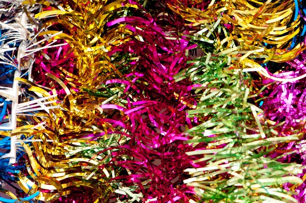 Fondo de color abstracto de muchas fibras coloridas —  Fotos de Stock