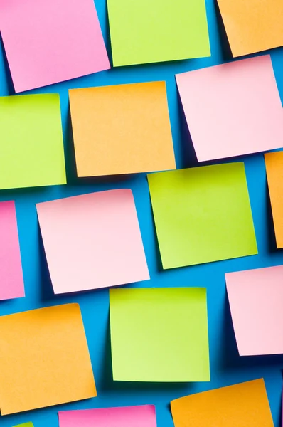 Reminder Notes Bright Colorful Paper — Stock Photo, Image