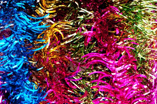 Abstrakt färg bakgrunden av många färgstarka fibrer — Stockfoto