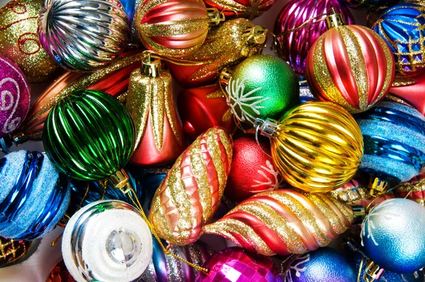 Decoração Natal Colorido Fundo Brilhante — Fotografia de Stock