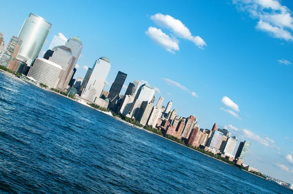 Nueva York Septiembre Panorama Con Rascacielos —  Fotos de Stock