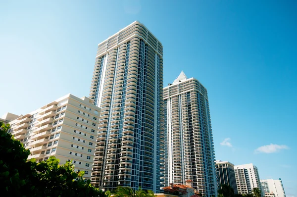 stock image Panorama of the hotel near sea side