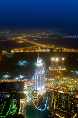 down town dubai şehir - BAE Panoraması