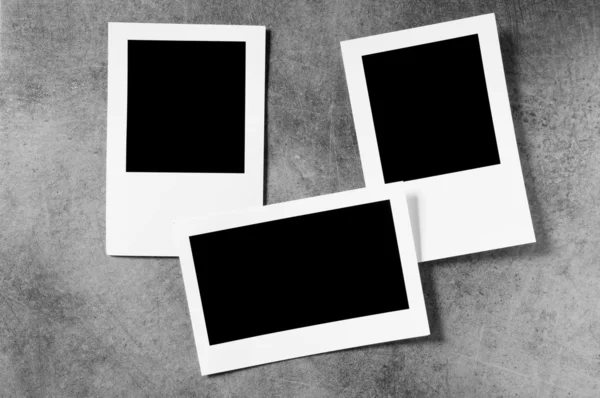 Designerkonzept - leere Fotorahmen für Ihre Fotos — Stockfoto