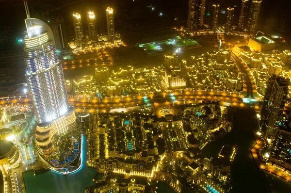 Panorama Town Dubai City Uae — Stock Photo, Image