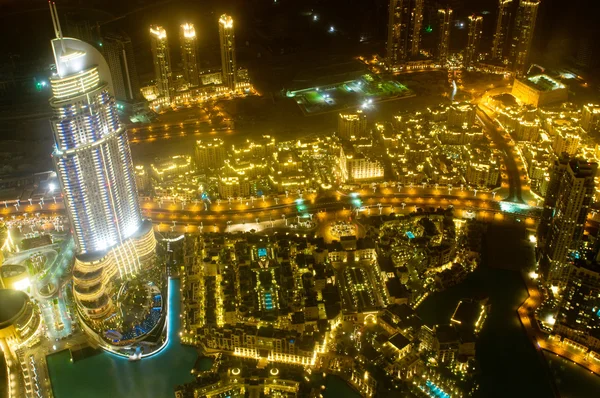 stock image Panorama of down town Dubai city - UAE