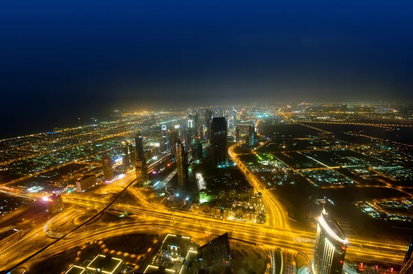 Panorama Town Dubai City Uae — Stock Photo, Image