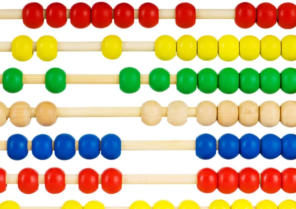 Utbildning koncept - abacus med många färgglada pärlor — Stockfoto