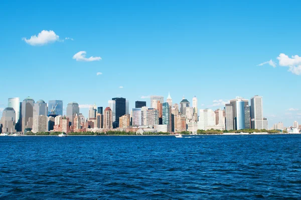 New York - 4 set - panorama con grattacieli — Foto Stock