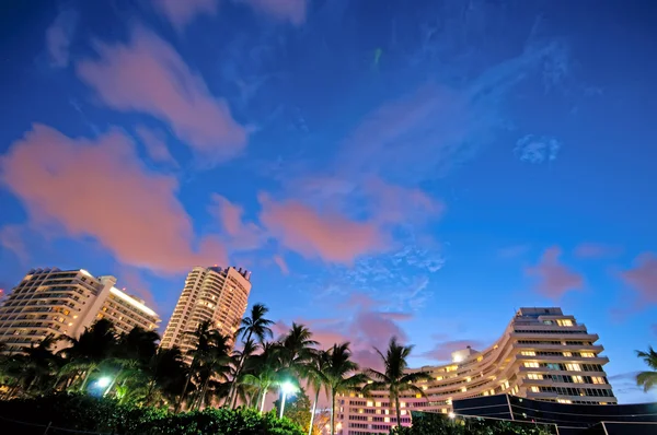 Panorama Des Hotels Der Nähe Des Meeres — Stockfoto