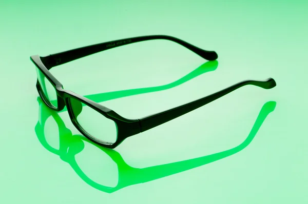 Optical reading glasses on the background — Stockfoto