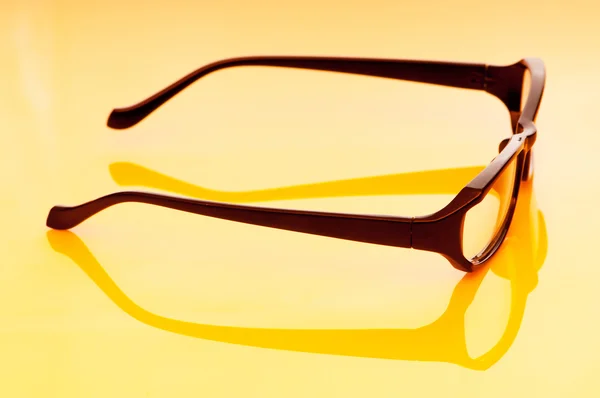Óculos Leitura Ópticos Fundo — Fotografia de Stock