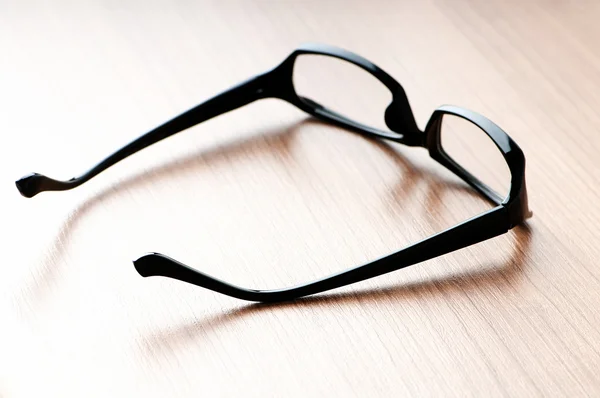 Optické čtecí brýle na pozadí — Stock fotografie