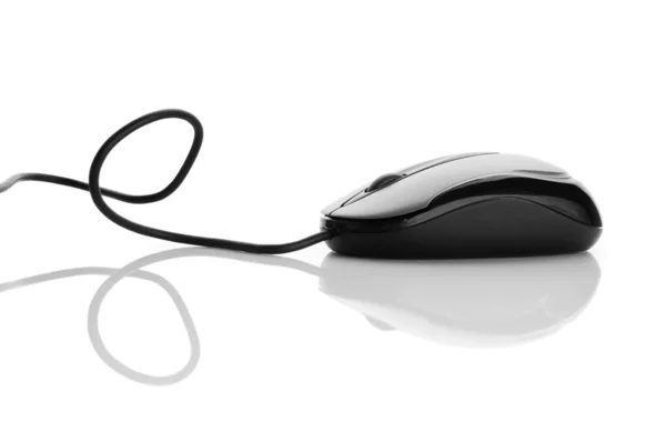 Mouse Del Computer Isolato Sullo Sfondo Bianco — Foto Stock