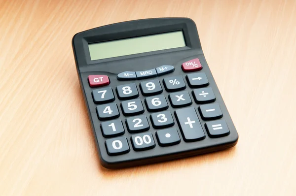 Business concept con calcolatrice contabile — Foto Stock