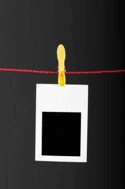 Tasarımcı konsepti - fotoğraflarınız için boş fotoğraf çerçeveleri