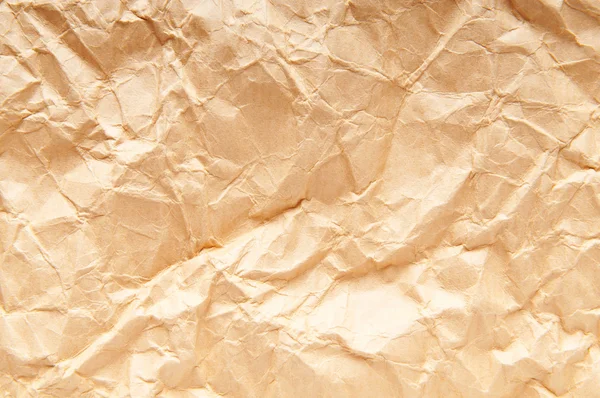 Wrinkled paper close up for your background — Stock Photo, Image