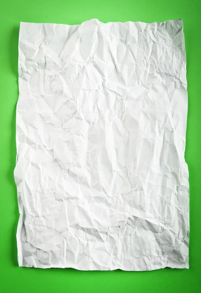 Wrinkled paper background — Stock Photo, Image