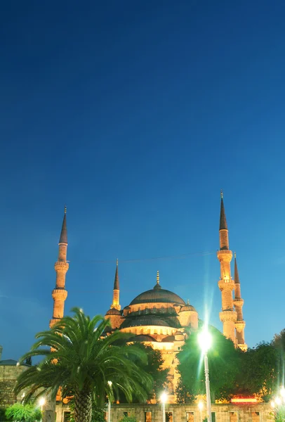 Berühmte blaue Moschee in Istanbul — Stockfoto