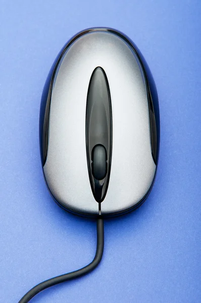 Rato de computador em segundo plano - Conceito de tecnologia — Fotografia de Stock