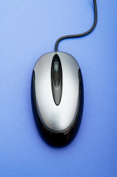 Комп'ютерна миша на фоні концепція технології — стокове фото