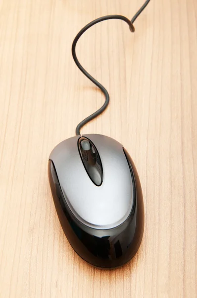 Компьютерная мышь на заднем плане - Технологическая концепция — стоковое фото