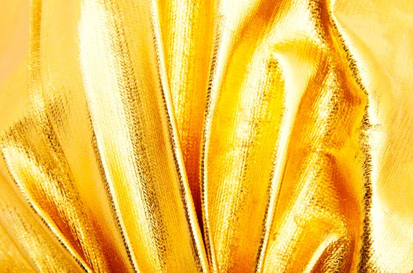 Superfície brilhante do refletor da foto do ouro — Fotografia de Stock