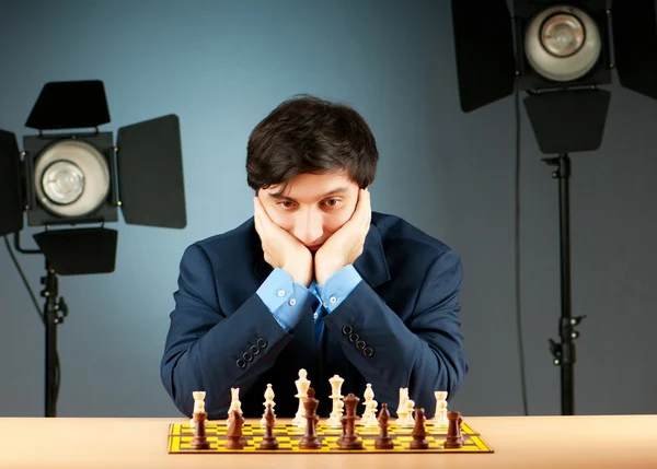 FIDE Grand Master Vugar Gashimov (wereld rang - 12) uit Azerbeidzjan — Stockfoto