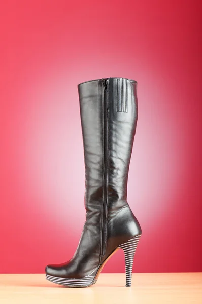 Concepto de moda con botas de mujer — Foto de Stock