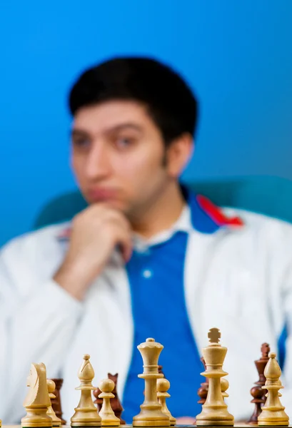 国际棋联盛大大师 Vugar Gashimov (世界排名-12) 从阿塞拜疆 — 图库照片