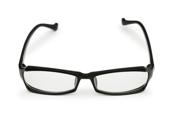 读光学眼镜在白色隔离 — 图库照片