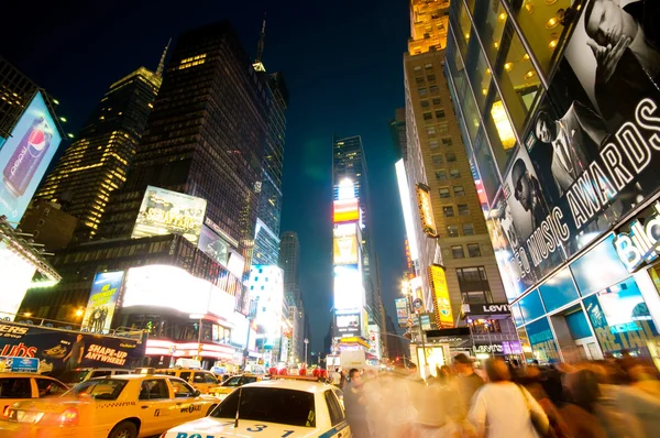 纽约市- 2010年9月3日-时代广场 免版税图库图片