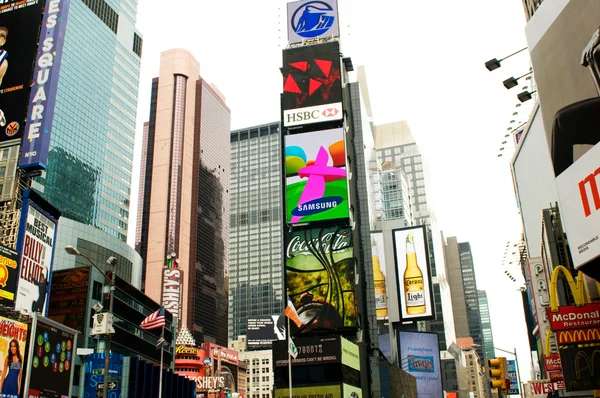 纽约市- 2010年9月3日-时代广场 — 图库照片