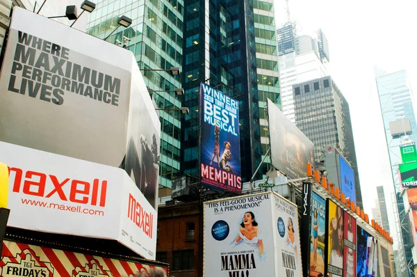 Nova Iorque - 3 de setembro de 2010 - Times square — Fotografia de Stock