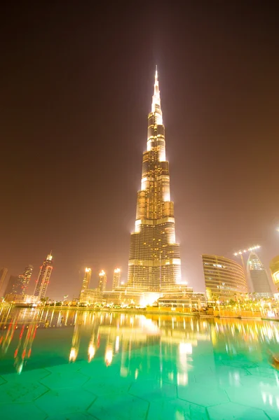 Dolů město Dubaj city — Stock fotografie