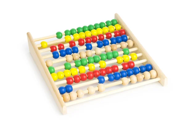Освіта концепції - Abacus багато барвистих бісером — стокове фото