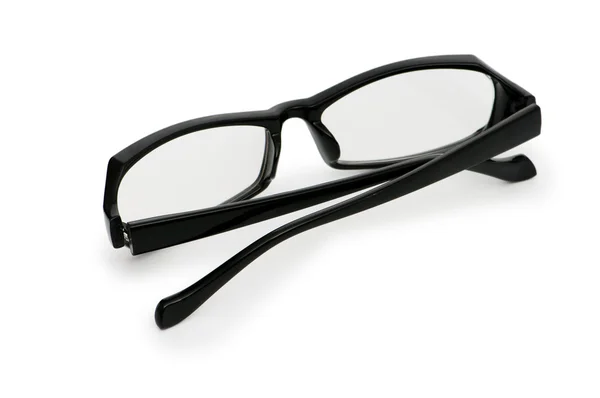 读光学眼镜在白色隔离 — 图库照片